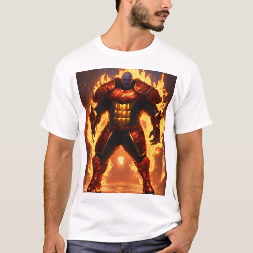 Elemental Hero Master of Air and Fire T_Shirt