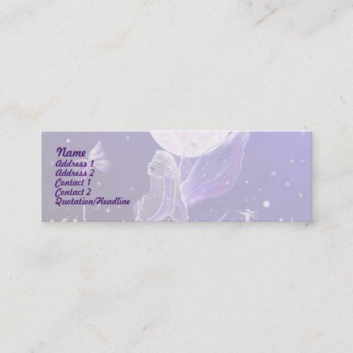 Customizable Elemental Kingdom Business Cards