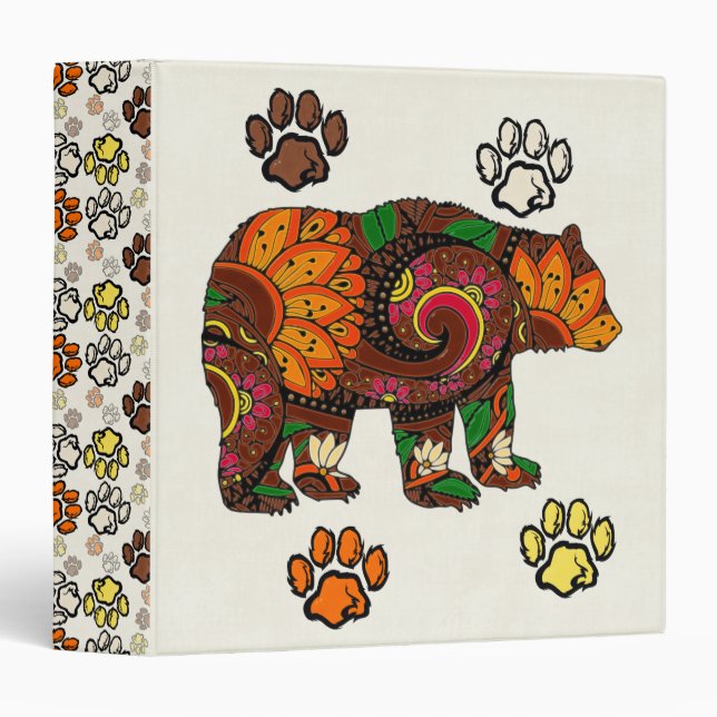 Elemental Nature 3 Ring Binder (Front/Spine)