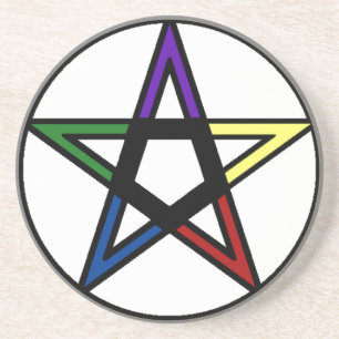 Elemental Pentacle Coaster
