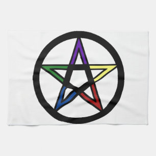 Elemental Pentacle Towel