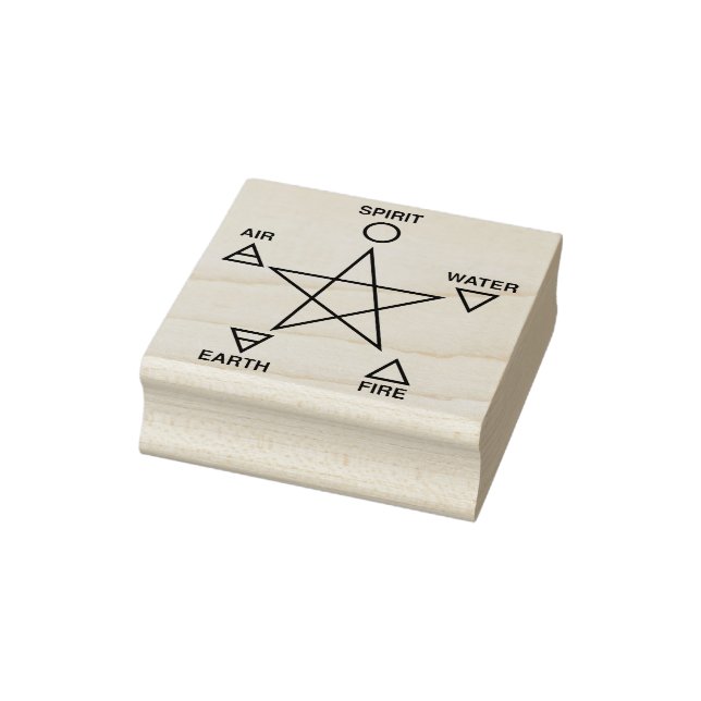 elemental pentagram art stamp (Stamp)