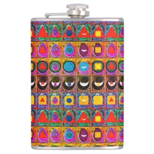 Elemental Symbols Pattern Meditation Aid Tattva Flask