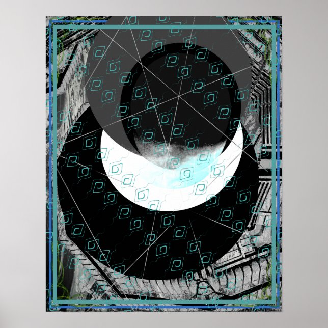 Elemental Water Within Water Meditation Aid Tattva Poster (Front)