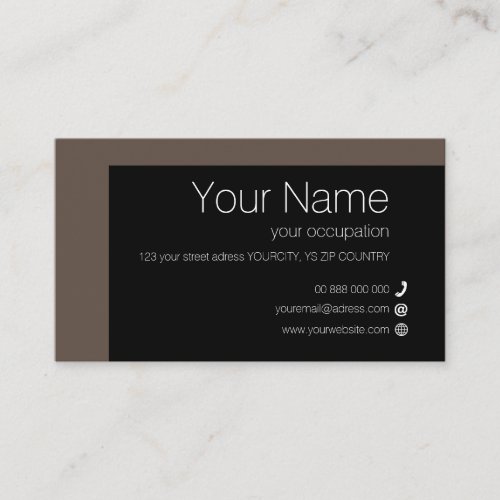 ELEMENTARY Collection Standard Business Card