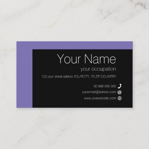 ELEMENTARY Collection Standard Business Card