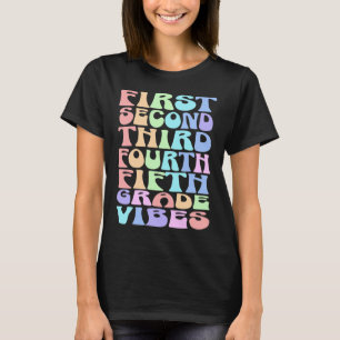 Elementary Grade Vibes Teacher Shirt – First Day