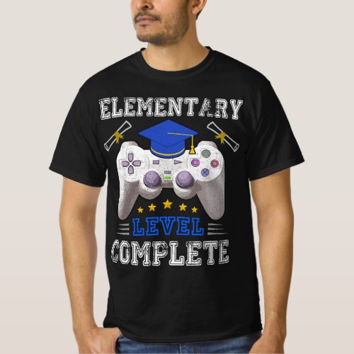 Elementary Level Complete Class Of 2021 Graduation T_Shirt