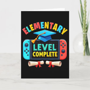 Elementary Level Complete Graduation Cl 2025 Gamer Card