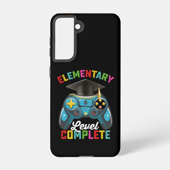 Elementary Level Complete Graduation Gaming Gamer Samsung Galaxy Case (Back)