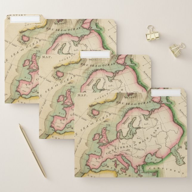 Elementary Map File Folder (Set)