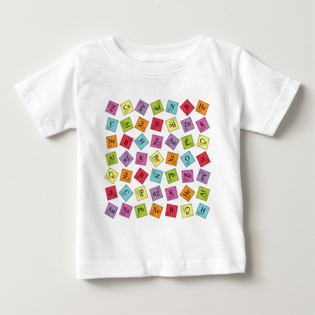 Elementary Periodic Baby T-Shirt (Front)
