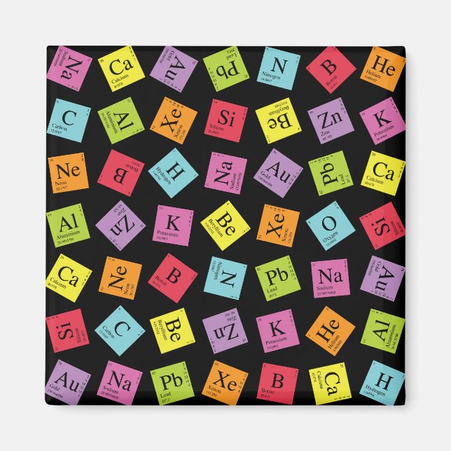 Elementary Periodic (Dark) Magnet (Front)