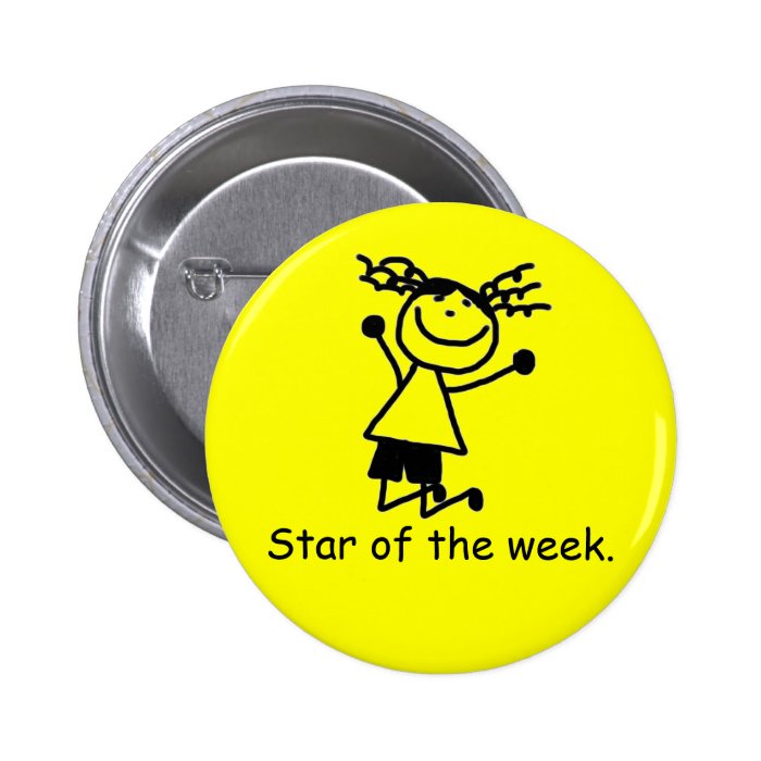 Elementary primary school reward button badge | Zazzle