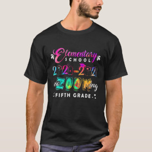 Elementary School 2020-2021 Into Zooming 5Th Grade T-Shirt