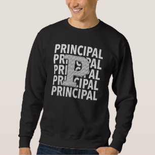 Elementary School Assistant Principal Polkadot Sch Sweatshirt