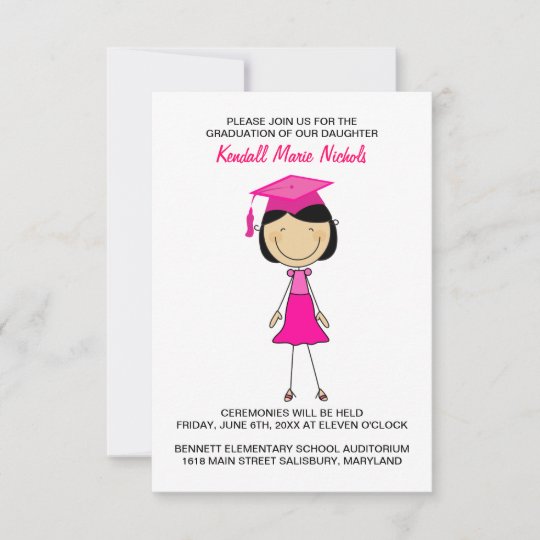 Elementary School Graduation Announcements