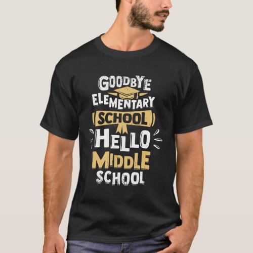 Elementary School Graduation Grade Student Gift T_Shirt