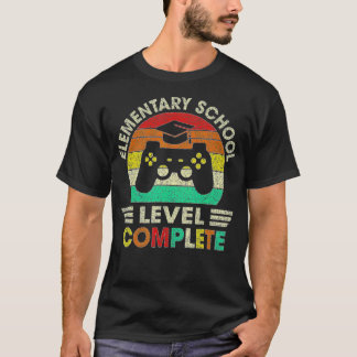 Elementary School Graduation Level Complete Video T-Shirt