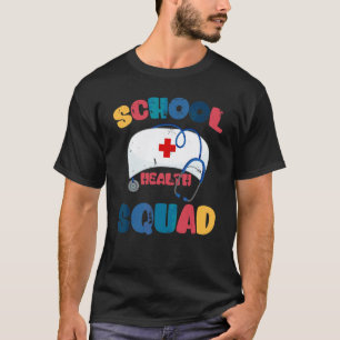 Elementary School Nurse Back To School  School Hea T-Shirt