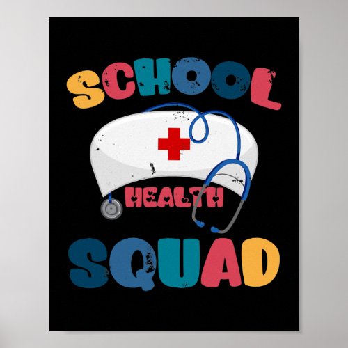 Elementary School Nurse Back To School School Poster