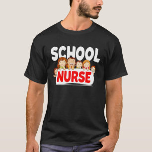 Elementary School Nurse RN LPN Back To School Nurs T-Shirt