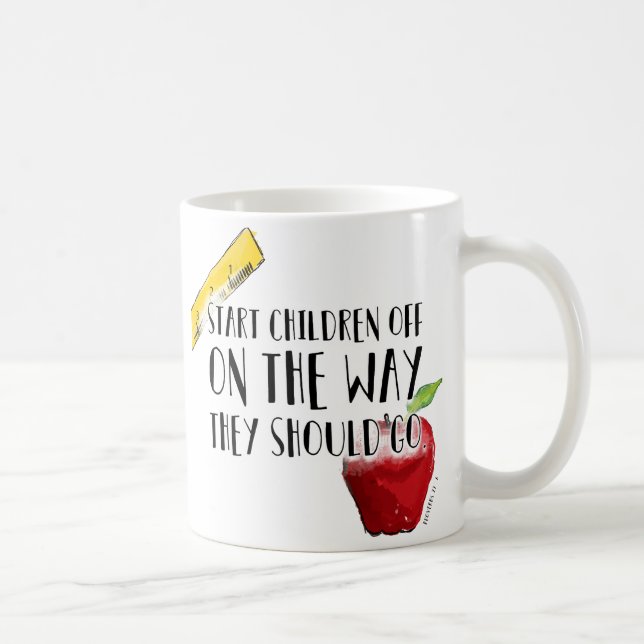 Elementary School Teacher Coffee Mug (Right)
