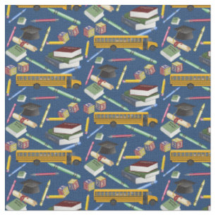 Elementary School Teacher Fabric