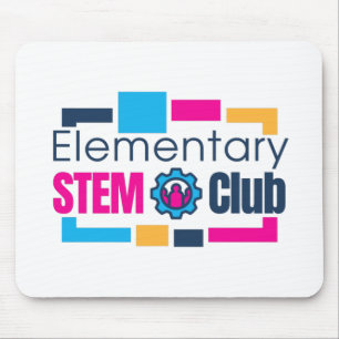 Elementary STEM Club Logo Mouse Pad