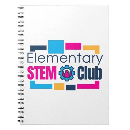 Elementary STEM Club Logo Notebook