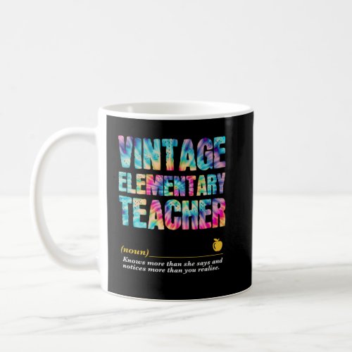 Elementary Teacher Appreciation Week Back to Schoo Coffee Mug