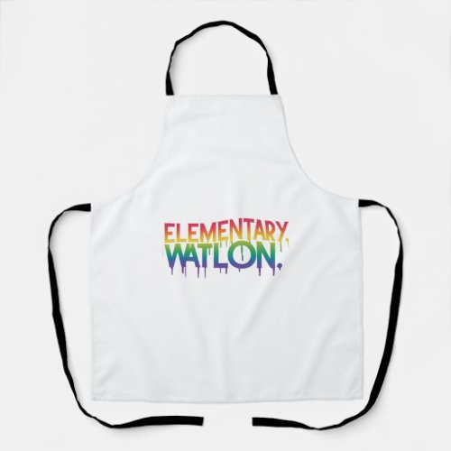 Elementary Watson Apron