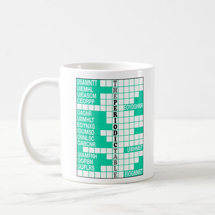 Elementary Word Scramble Mug