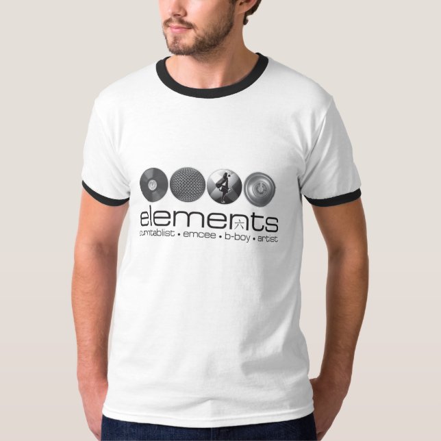 elements 2008 Black T-Shirt (Front)