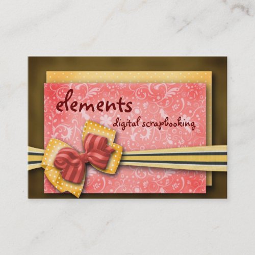 elements... business cards