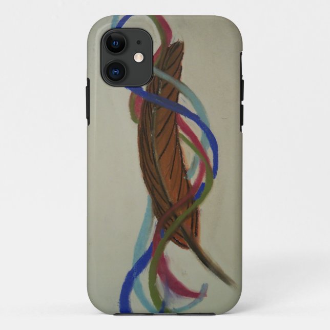 Elements Feather Case-Mate iPhone Case (Back)