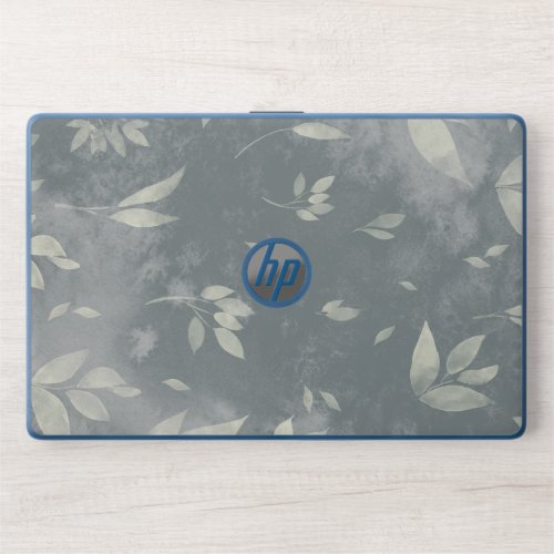 Elements Flower Silver art HP Laptop Skin