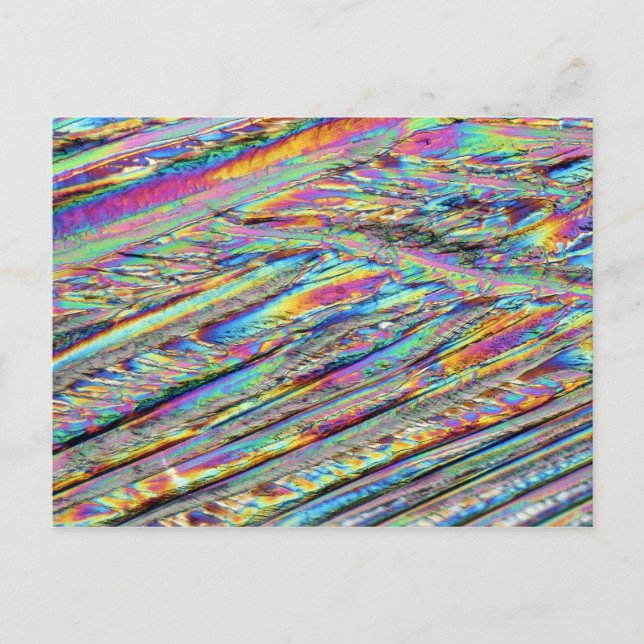 Elements/Magnesium under the microscope Postcard (Front)