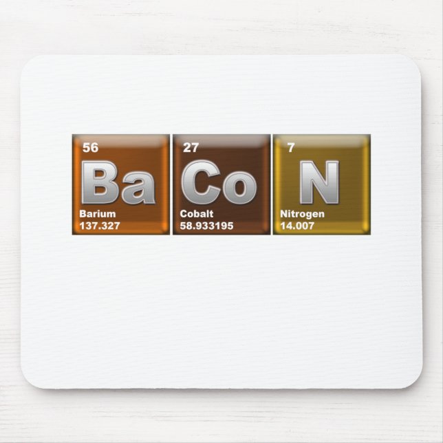 Elements of BaCoN Mouse Pad (Front)