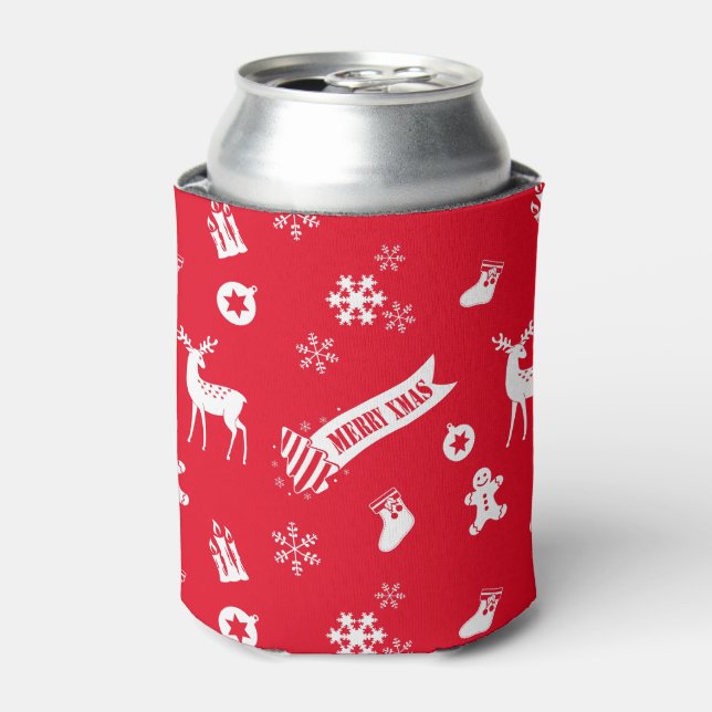 Elements of Christmas Can Cooler (Can Front)