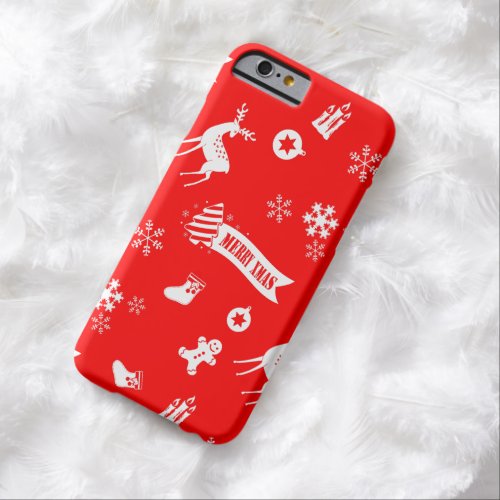 Elements of Christmas Barely There iPhone 6 Case