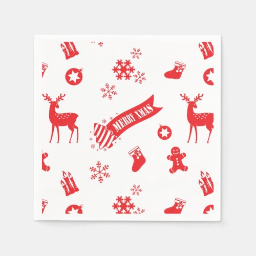 Elements of Christmas Paper Napkins