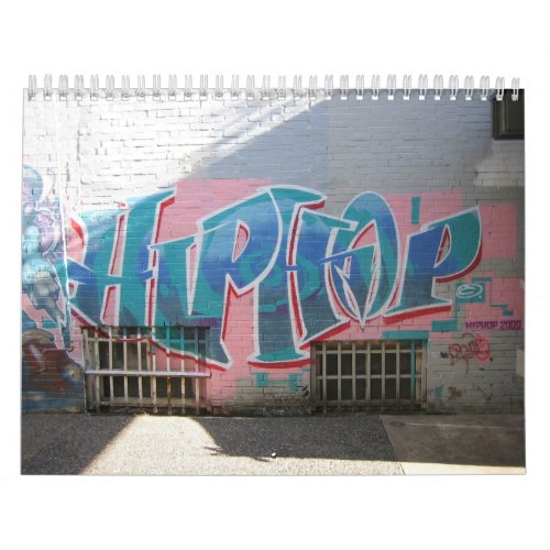 Elements of Hip Hop Culture Calendar