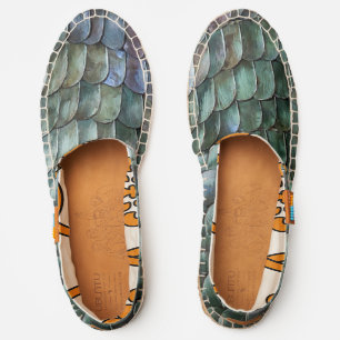 Elements Of Metal Mail Armor Espadrilles