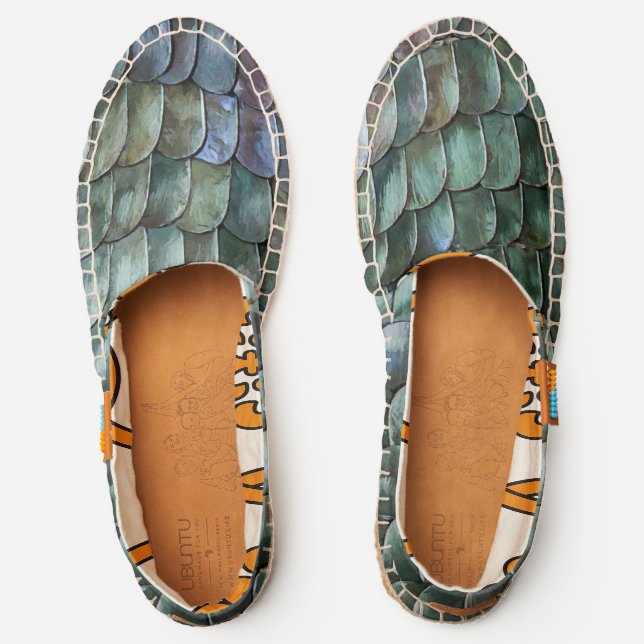 Elements Of Metal Mail Armor Espadrilles (Front)