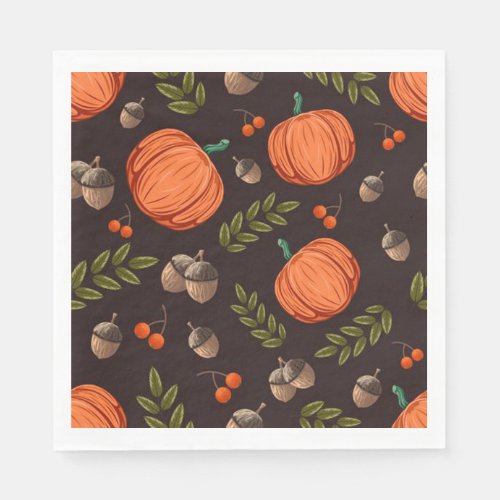 Elements Of The Season Thanksgiving Napkins