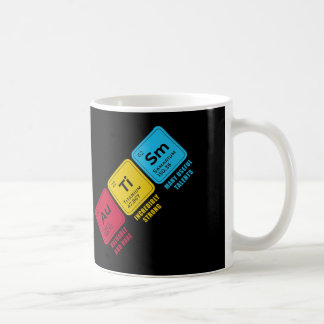 Elements Periodic Table Autism Awareness For Mom.p Coffee Mug