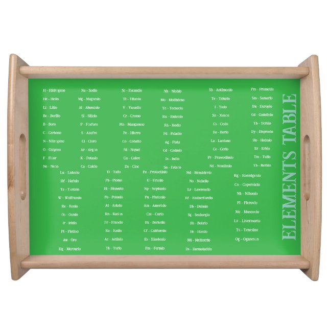 elements table serving tray (Front)