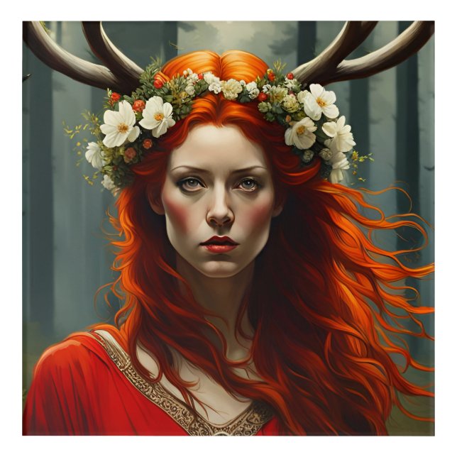 Elen of the Ways Acrylic Print (Front)