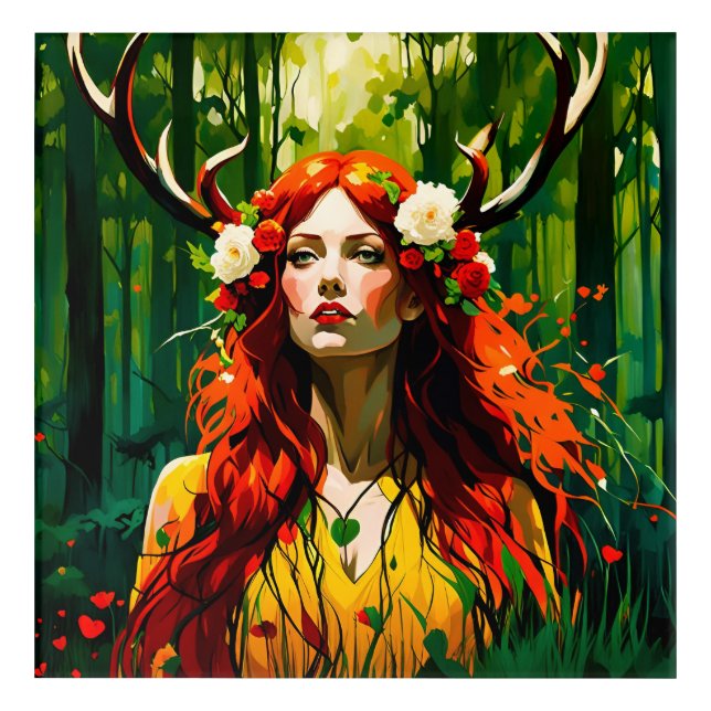 Elen of the Ways Acrylic Print (Front)